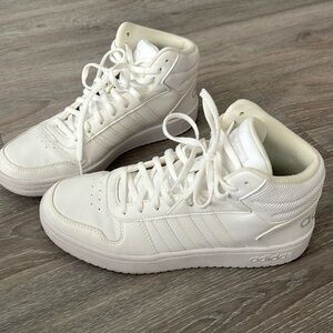 Adidas hoops mid top sneaker size 8